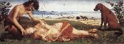 Piero di Cosimo Satyr Mourning over a Nymph France oil painting reproduction